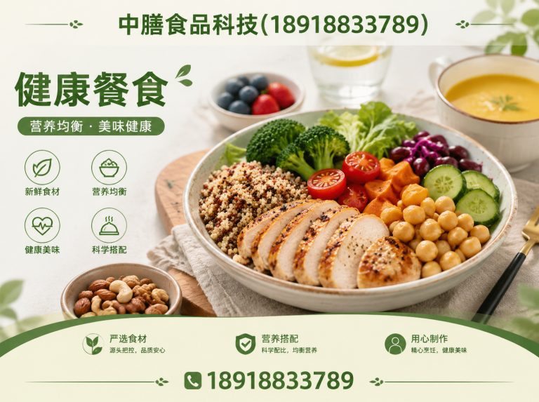 静安区中膳食品科技展示图